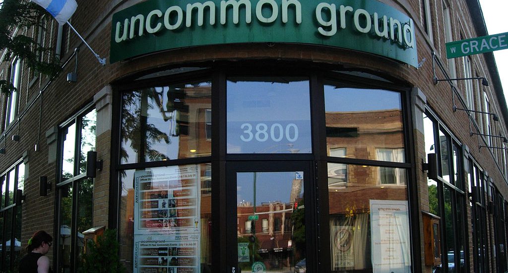 Uncommon Ground restaurant. Would be a great place for the Be Uncommon crowd to meet.