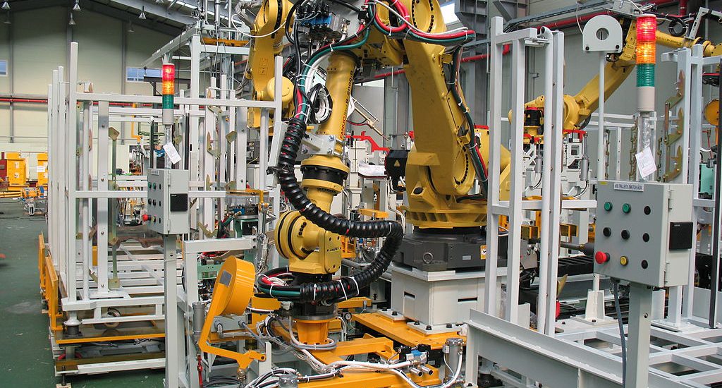 Robotic manufacturing equipment