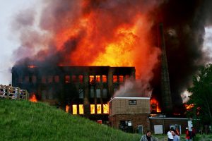 Belch Factory Fire in 2005 in Bloomington, IL